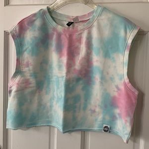 Divided cropped top M